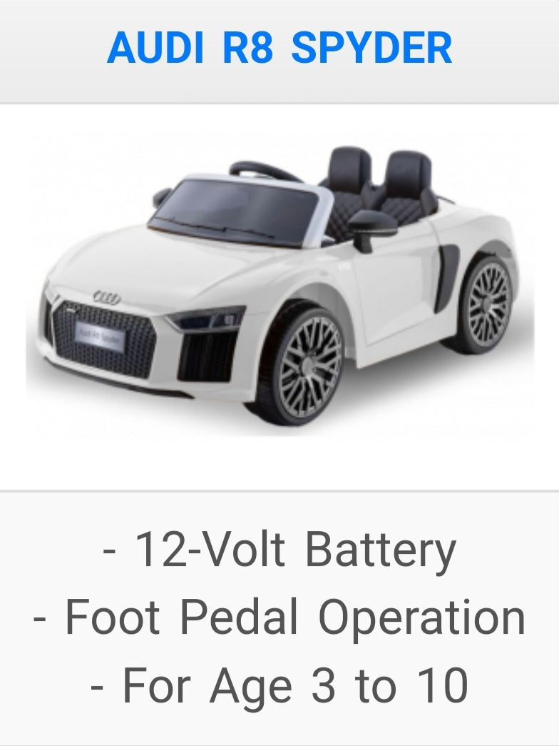 Electric Kiddy Ride Rental Power Wheel