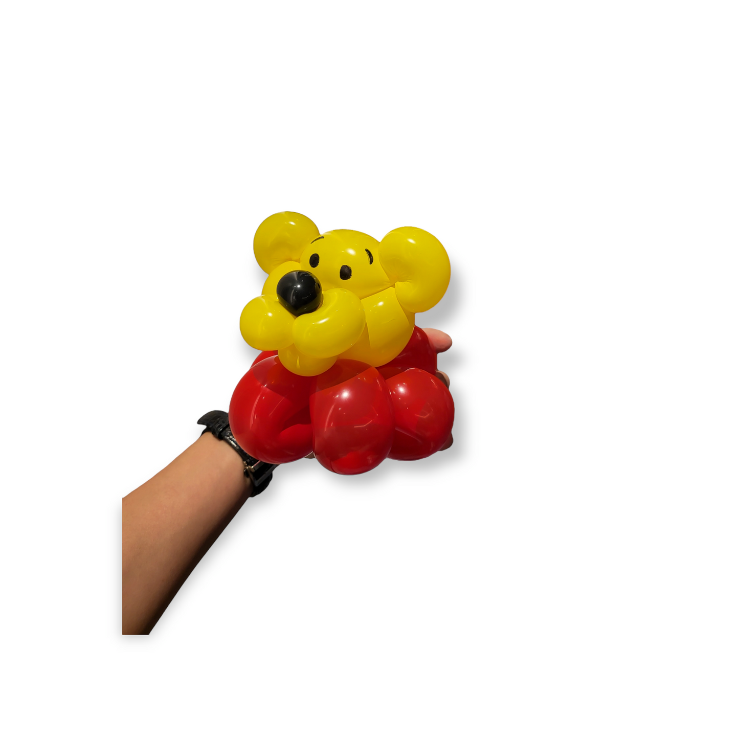 Winnie The Pooh Yellow Bear Balloon Bracelet Sculpture