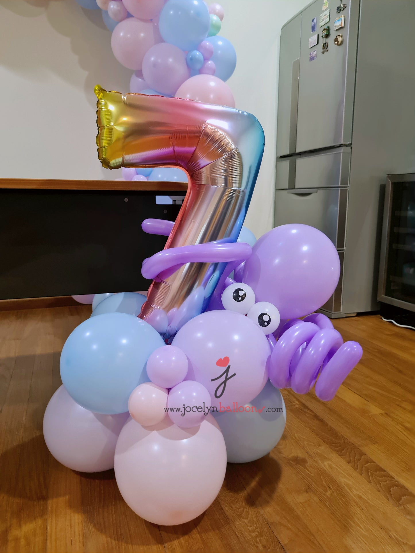 Mermaid Tail Organic Backdrop & Life Sized Mermaid