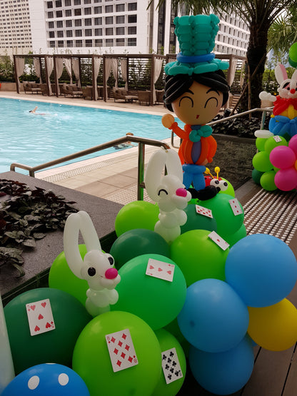 Alice In The Wonderland Balloon Decorations - photo 4