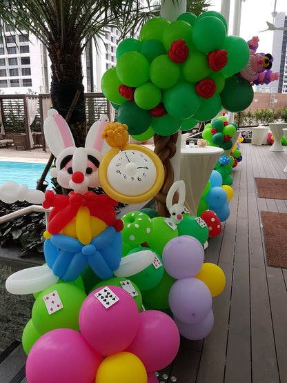 Alice In The Wonderland Balloon Decorations - photo 2