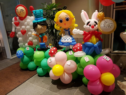 Alice In The Wonderland Balloon Decorations - photo 5