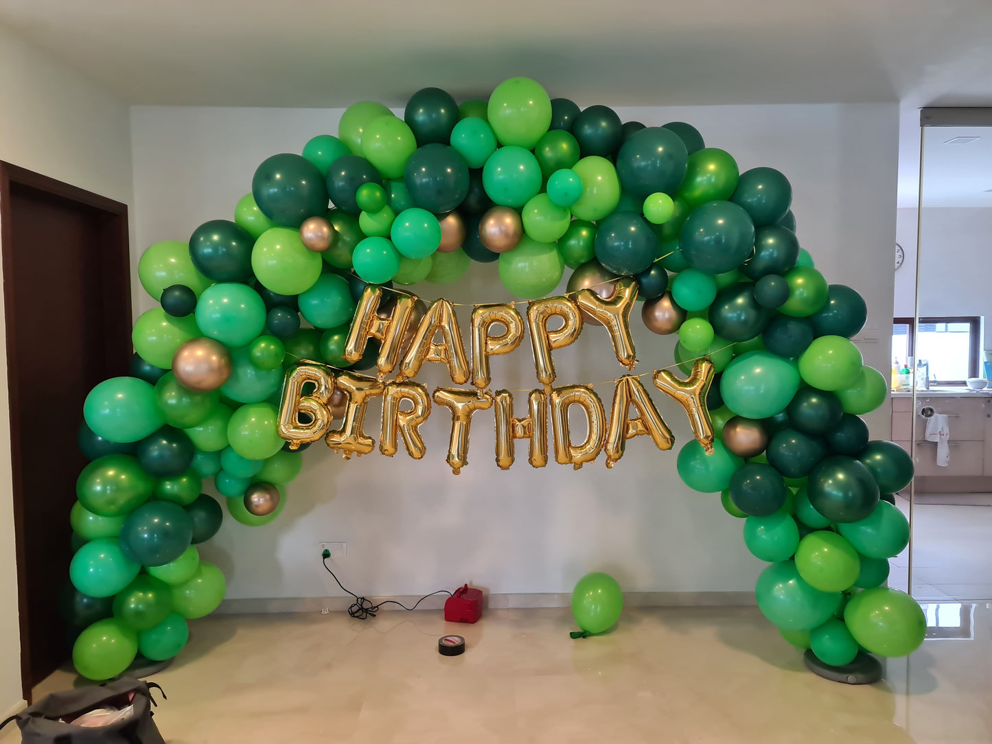 Customized Organic Balloon Arch