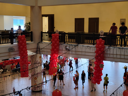 Fire Cracker Balloon Mechanism For CNY