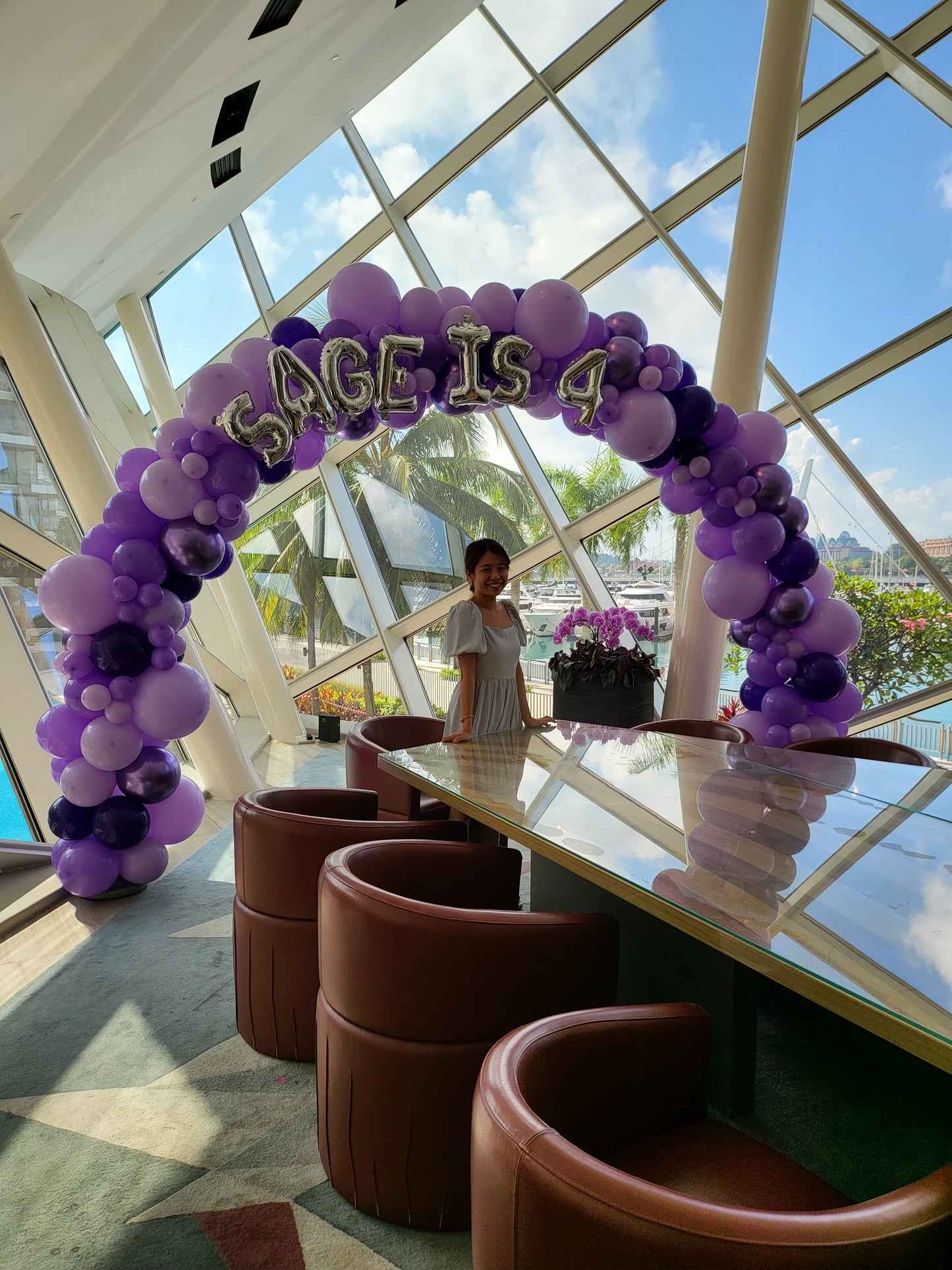Customized Organic Balloon Arch