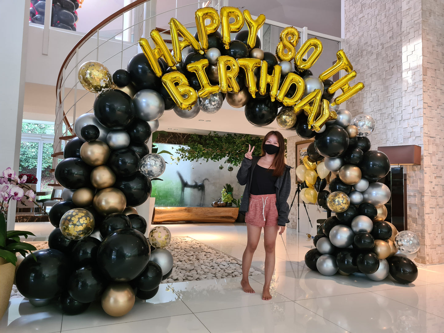 Customized Organic Balloon Arch