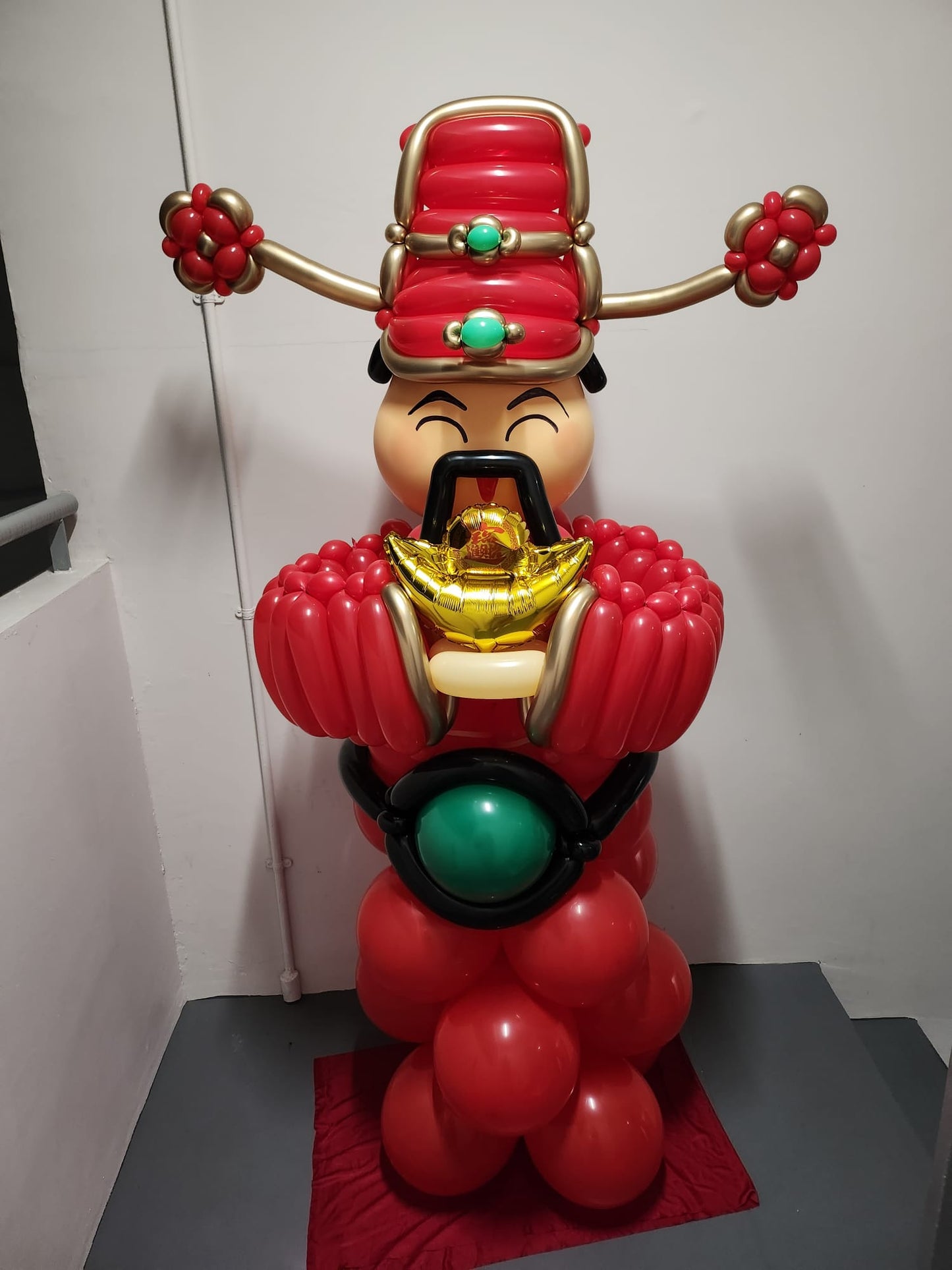 God Of Fortune Balloon Sculpture (Cai Shen Ye)