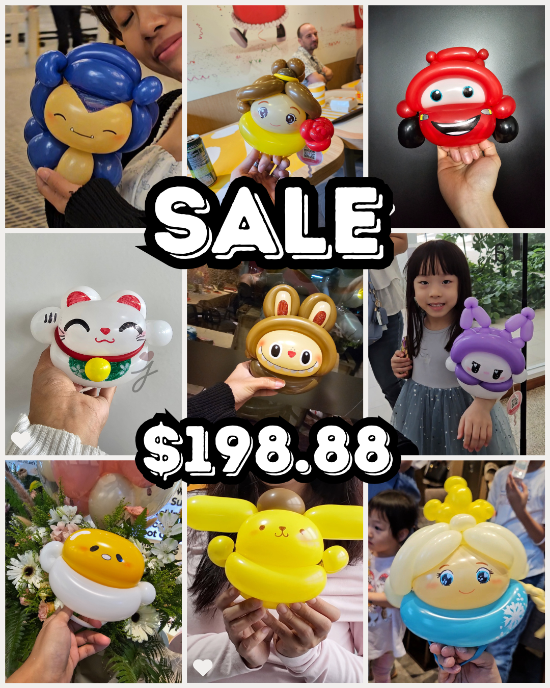 Jocelyn's Balloon Bracelet Party Package