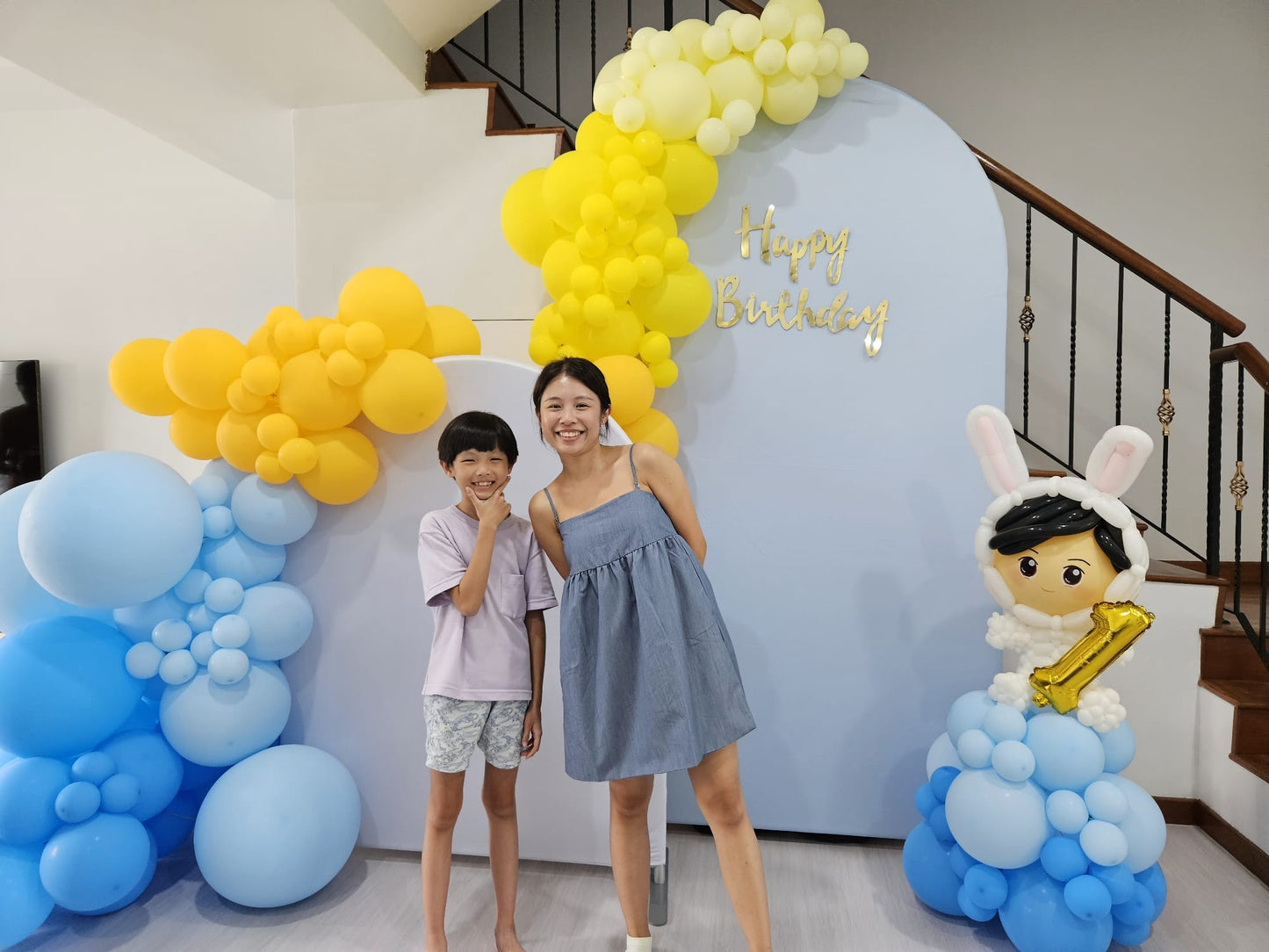 Minimalist Balloon Backdrop