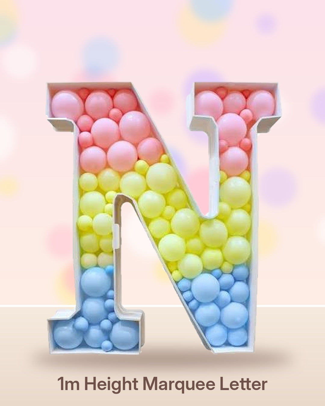 Grand Customised Organic Balloon Backdrop + FREE 1m Sculpture, Marquee & Cake Table