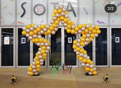 Star Balloon Arch - photo 5