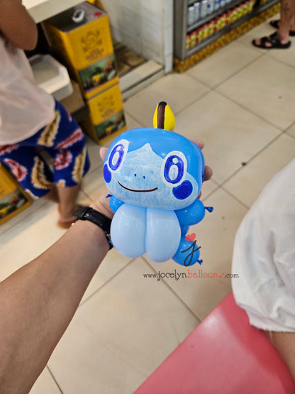 Sobble Balloon Sculpture by BalloonClub Singapore