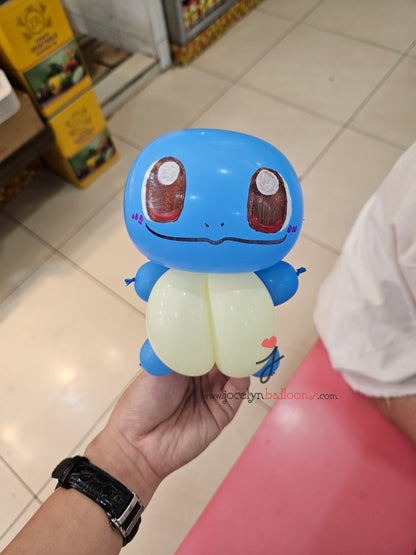 Squirtle Balloon Sculpture by BalloonClub Singapore