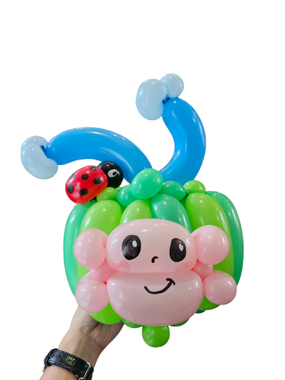 Cocomelon Intro Balloon Sculpture by BalloonClub Singapore