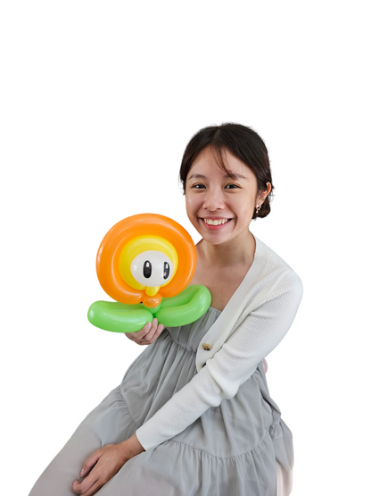 Fire Flower Balloon Sculpture - photo 2