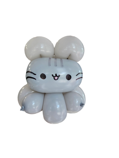 Pusheen Cat Bracelet Balloon Sculpture by BalloonClub Singapore