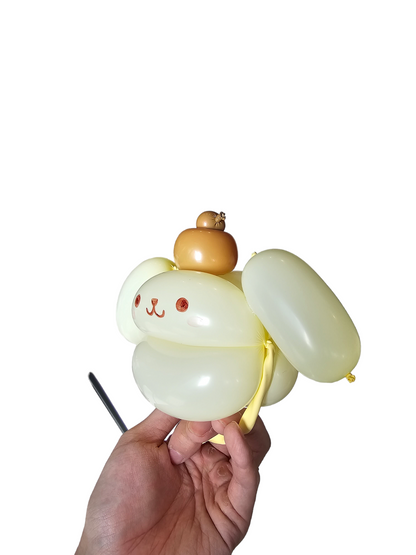 Pompompurin Bracelet Balloon Sculpture by BalloonClub Singapore