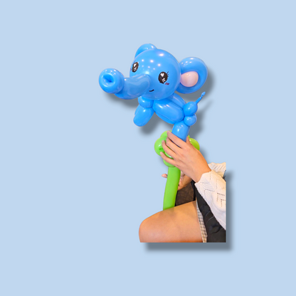 Bubbly Elephant Balloon Sculpture by BalloonClub Singapore