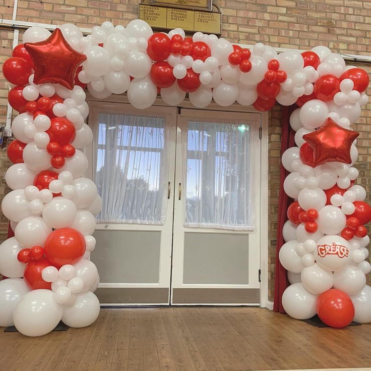 Rectangular Organic Balloon Arch