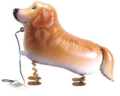 Helium Inflated Walking Pet Balloon