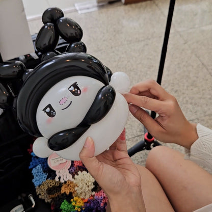Kuromi Balloon Bracelet Sculpture (Large) by BalloonClub Singapore