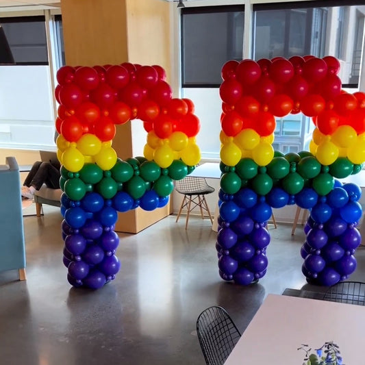 "PRIDE" Rainbow LinkOloon Large Balloon Alphabets