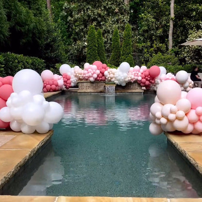 Poolside Organic Balloon Decorations - photo 2