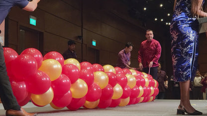 Fire Cracker Balloon Mechanism For CNY - video 3
