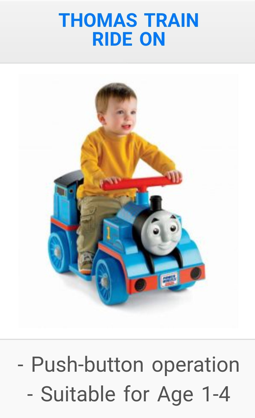 Electric Kiddy Ride Rental Power Wheel