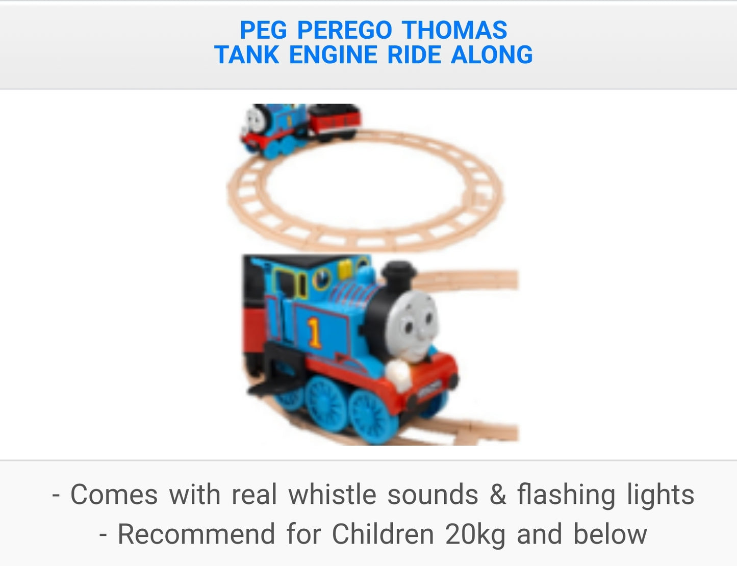 Electric Kiddy Ride Rental Power Wheel