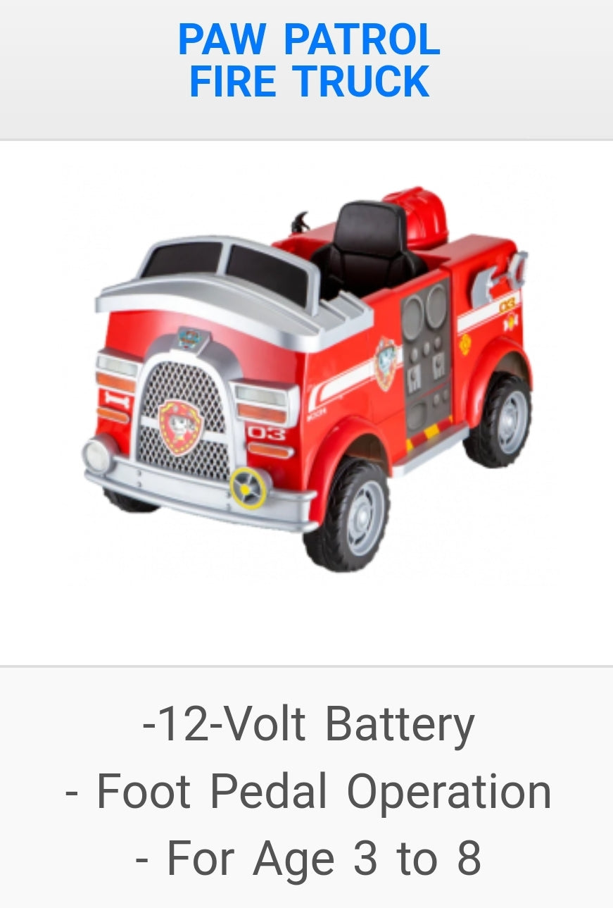 Electric Kiddy Ride Rental Power Wheel