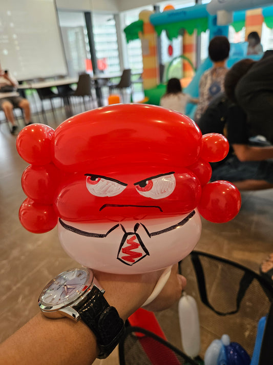 Anger, Inside Out Bracelet Balloon Sculpture