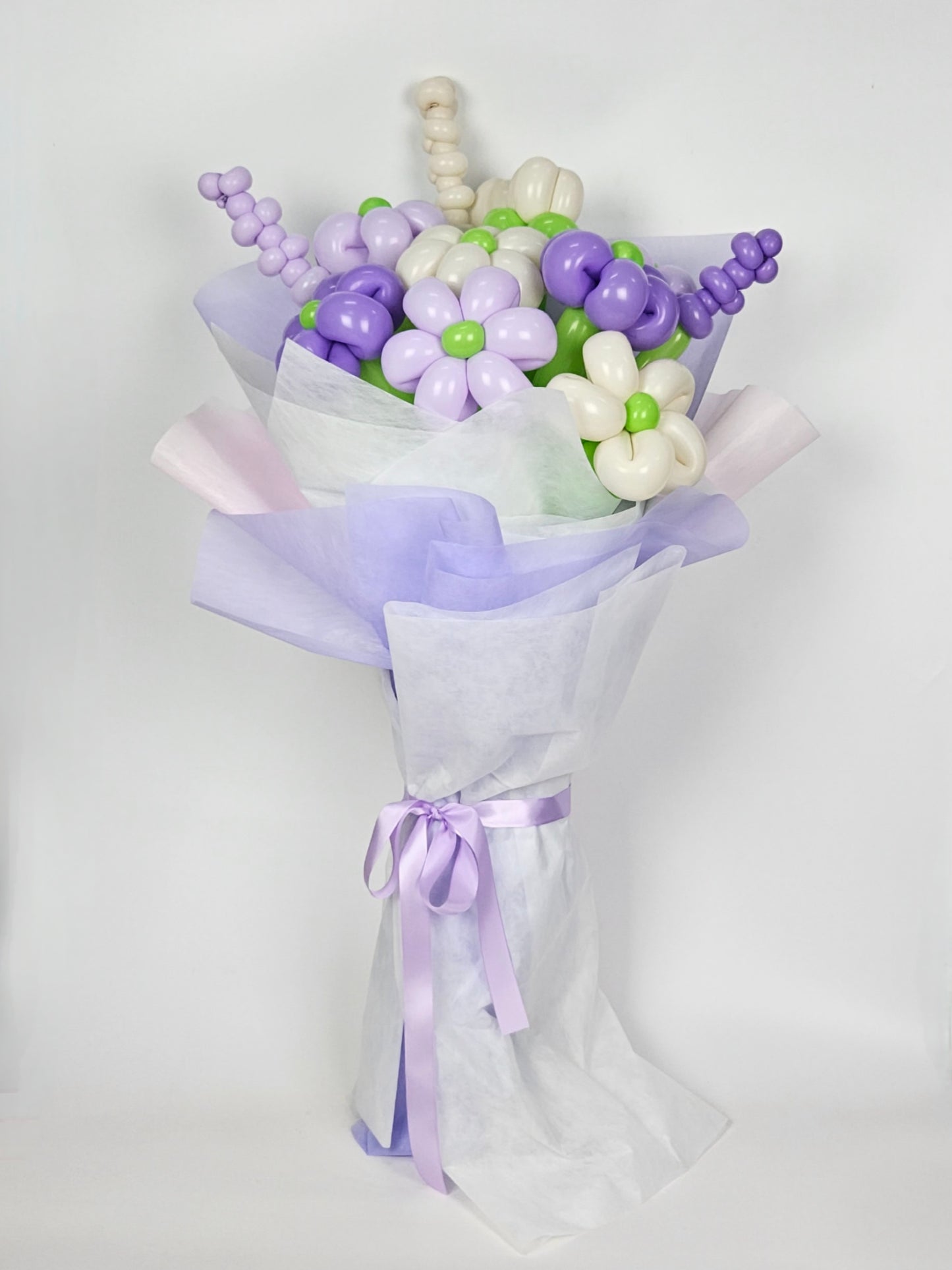Paper Wrapped Balloon Bouquet