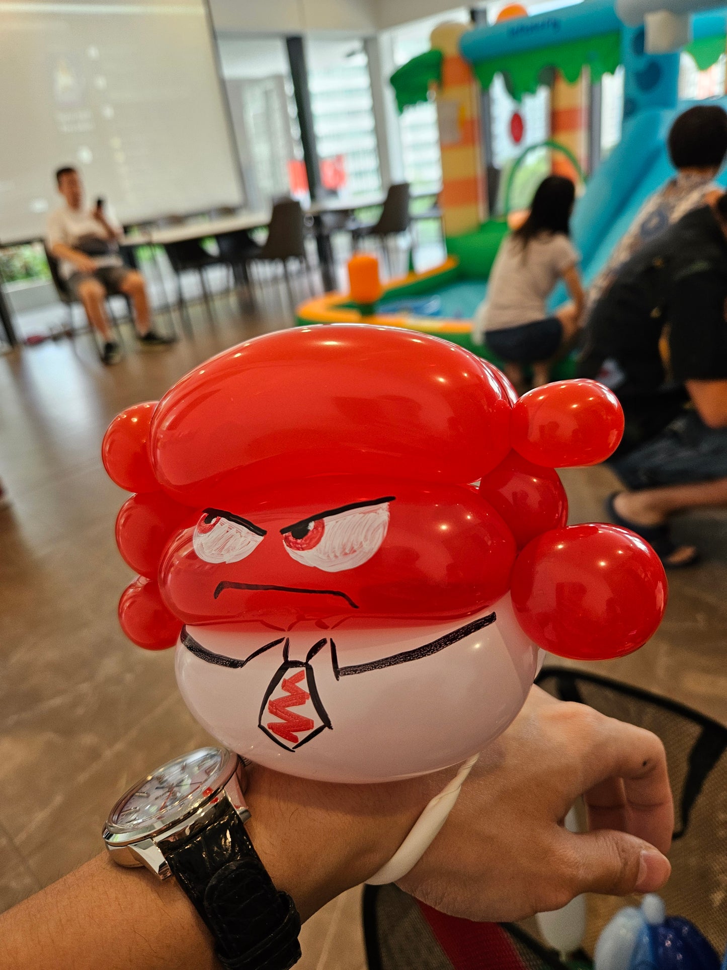 Anger, Inside Out Bracelet Balloon Sculpture