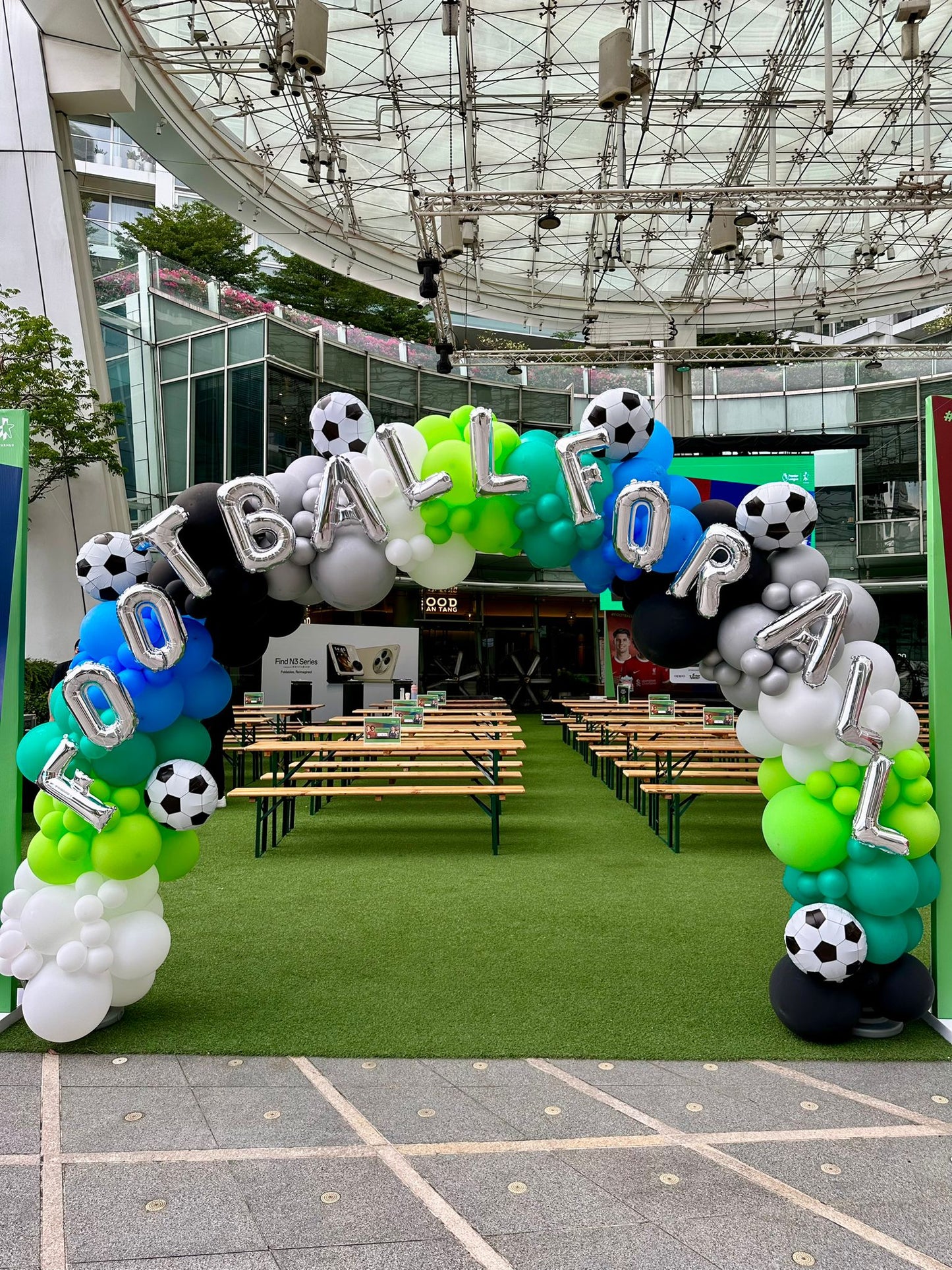 Customized Organic Balloon Arch