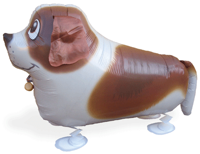 Helium Inflated Walking Pet Balloon