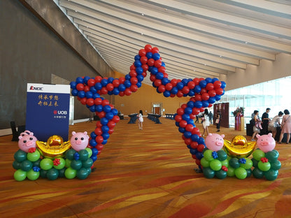 Star Balloon Arch - photo 6