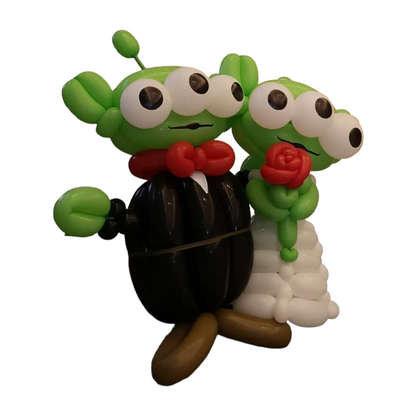 Green Alien (Wedding Couple) - photo 2