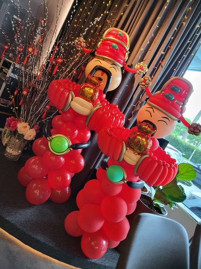 God Of Fortune Balloon Sculpture (Cai Shen Ye) - photo 2