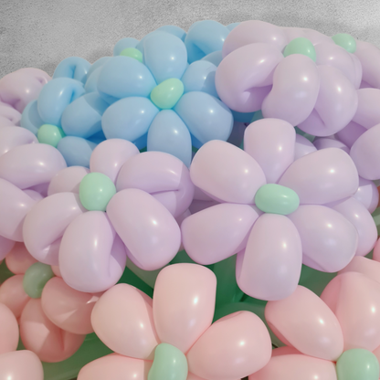 Super Flower Bouquet Balloon Sculpture - photo 8
