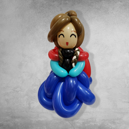 Anna Elsa Kristoff Balloon Sculpture - photo 3