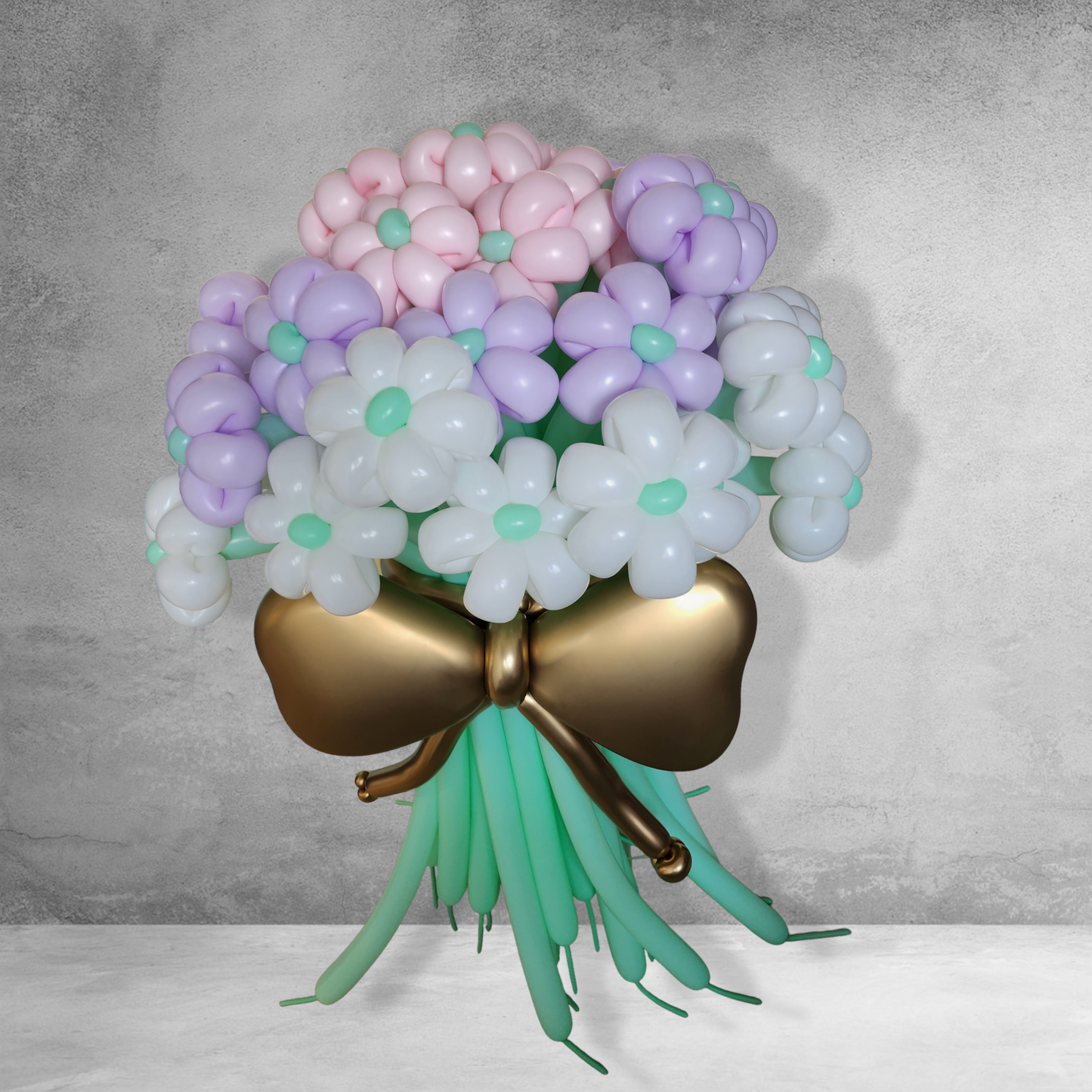 Super Flower Bouquet Balloon Sculpture