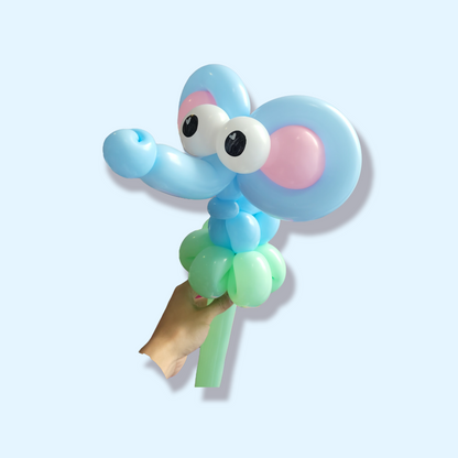 Elephant Balloon Sculpture by BalloonClub Singapore