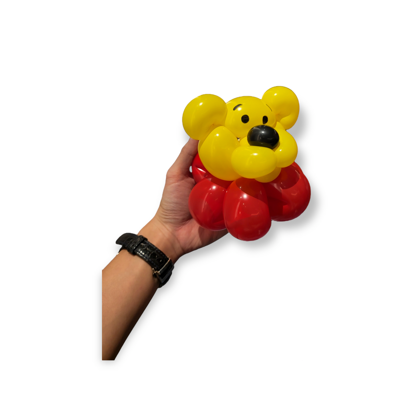 Winnie The Pooh Yellow Bear Balloon Bracelet Sculpture