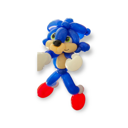 Sonic Balloon Sculpture by BalloonClub Singapore