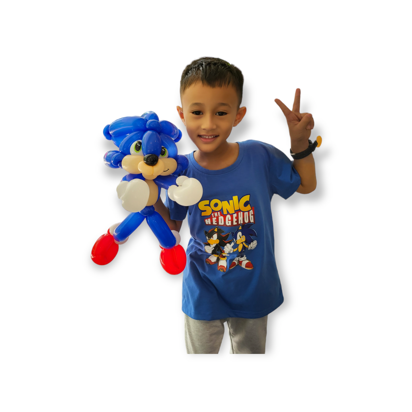 Sonic Balloon Sculpture