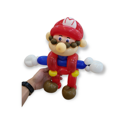Mario Balloon Sculpture by BalloonClub Singapore