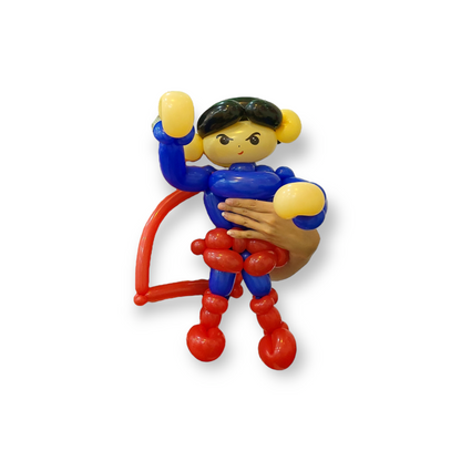 Superman Balloon Sculpture by BalloonClub Singapore