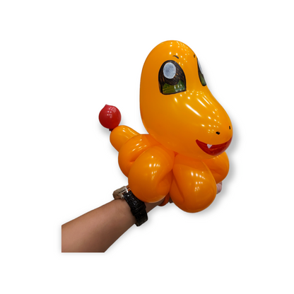 Charmander Balloon Bracelet Sculpture by BalloonClub Singapore