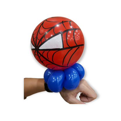 Spiderman Balloon Bracelet Sculpture by BalloonClub Singapore